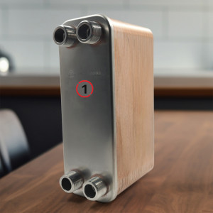 PT27-100H паяный пластинчатый теплообменник