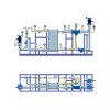 Блочный тепловой пункт (БТП) WaterLine (WL) Ридан - Блок ГВС (2-ступенчатая смешанная схема ГВС на базе теплообменника-моноблока)