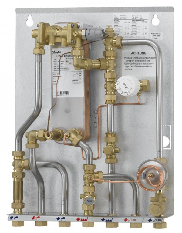 Данфосс Akva Lux II S-F тип 1, ECL 210 тепловой пункт, Danfoss